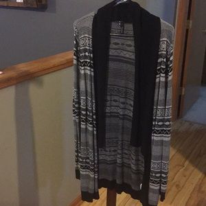 Aztec print sweater